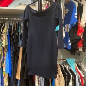 Cocktail dress off shoulder